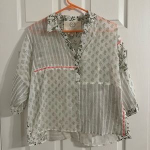 Anthropologie Amit Aggarwal blouse size Small